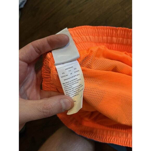 NWT Nike Men's Converge Icon 5" Volley Swim Short Size XXL Blue Orange $64 - Picture 7 of 10